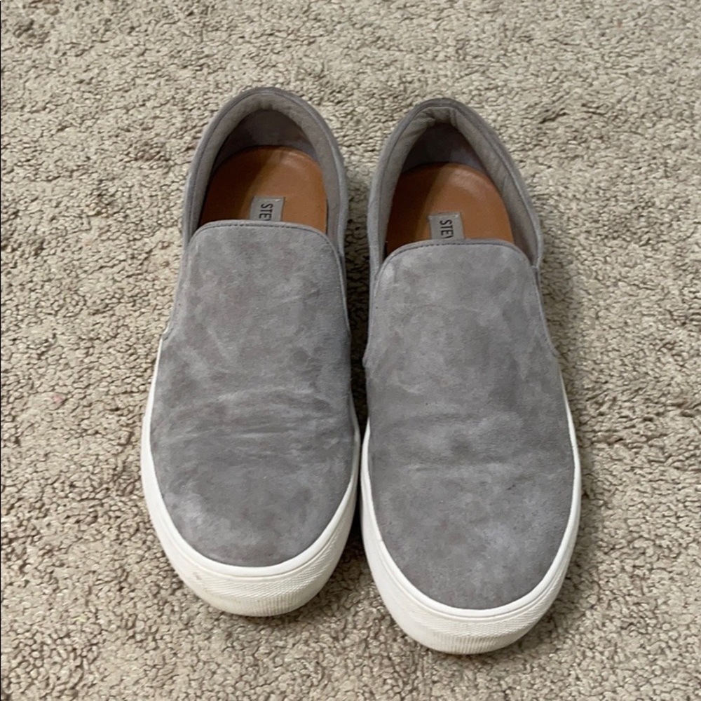 Gray Steve Madden shoes